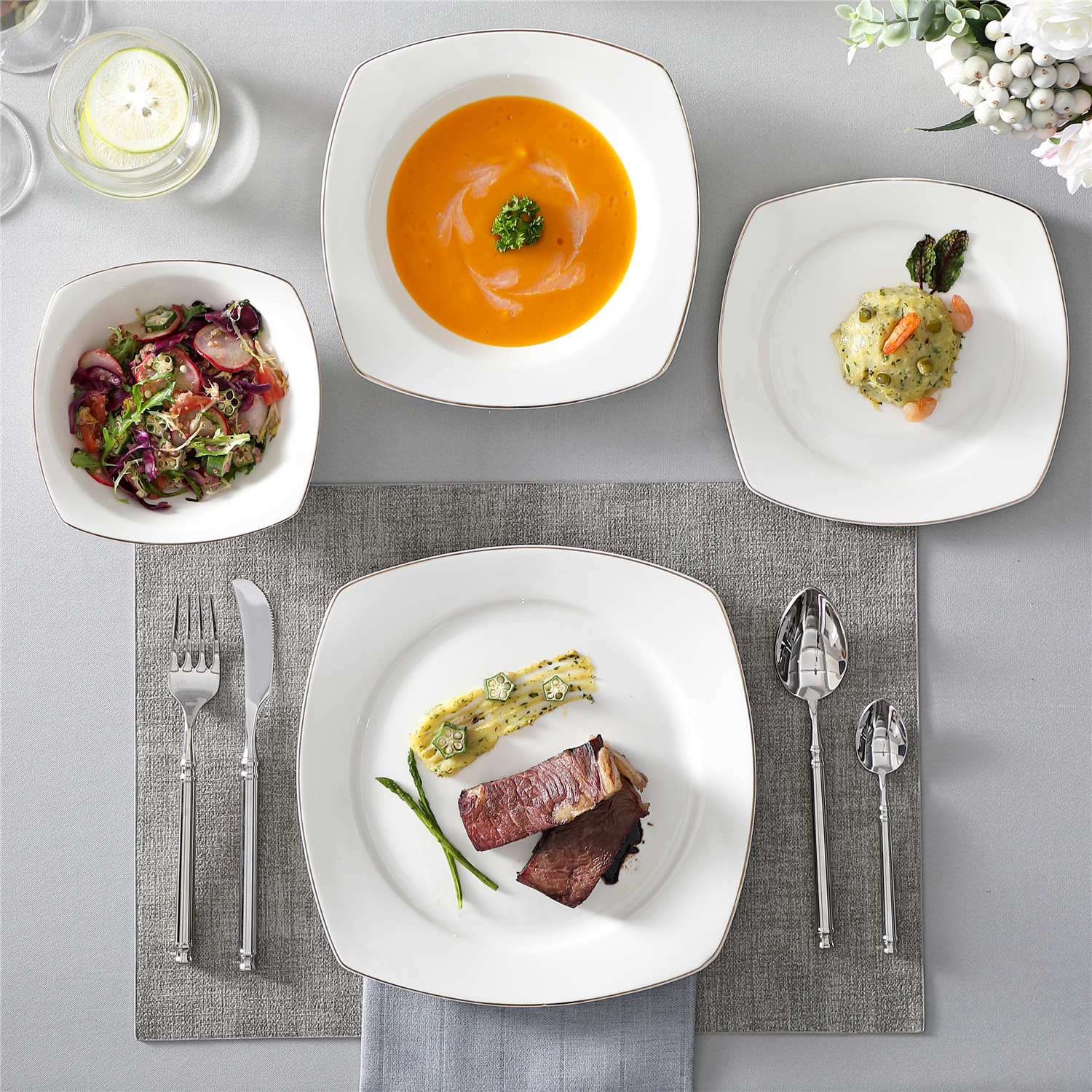 Bone China vs Porcelain Dinnerware Understanding the Differences in M