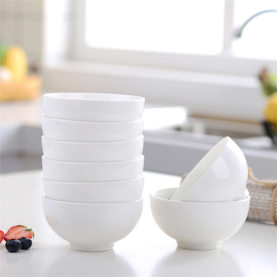 Stacking and storing ceramic bowls safely to prevent chips, scratches, and stuck bowls.