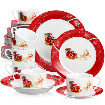 Set di stoviglie da 30 pezzi Christmasdeer