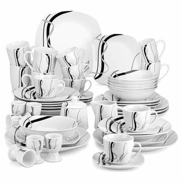 Fiona 50 Piece Dinnerware Set