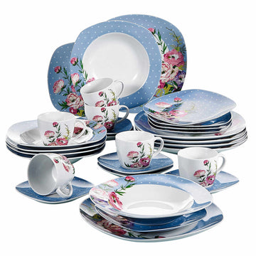 Hannah 30 Piece Dinnerware Set