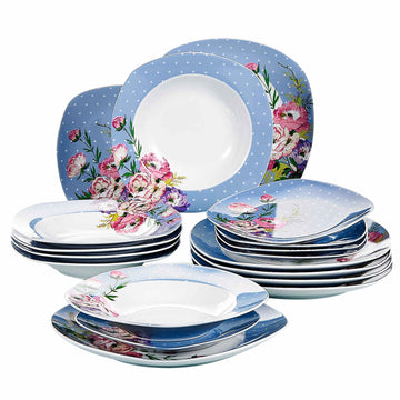 Hannah 18 Piece Dinnerware Set