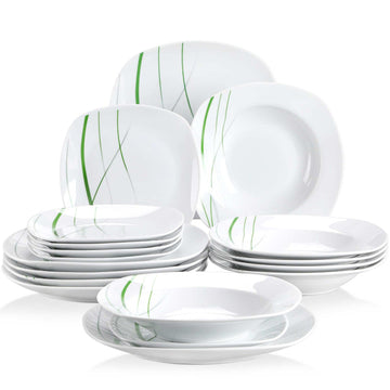 Aviva Set di stoviglie 18 pezzi