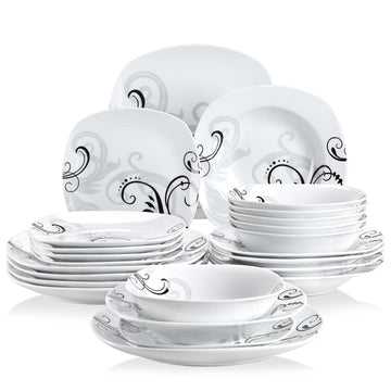 Zoey Set di stoviglie 24 pezzi