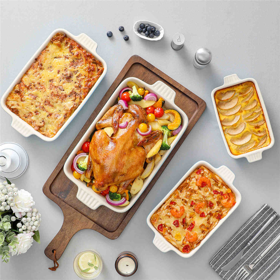 A concise guide to choosing a space-saving nesting ceramic bakeware set — right sizes, snug nesting, oven limits, and stack measurements.