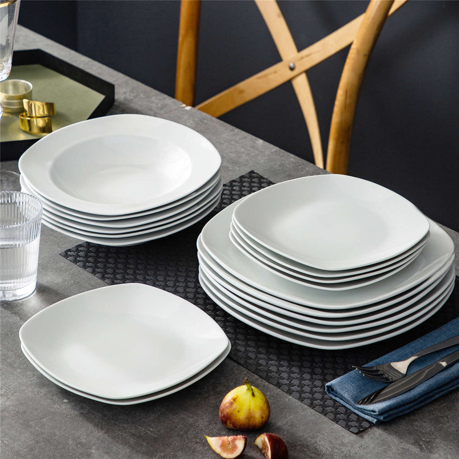 MALACASA Elisa Dinnerware Set