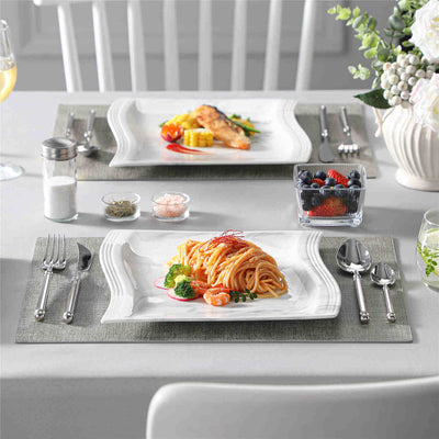 Brillez au souper : créer une atmosphère lumineuse et accueillante avec de la vaisselle en porcelaine