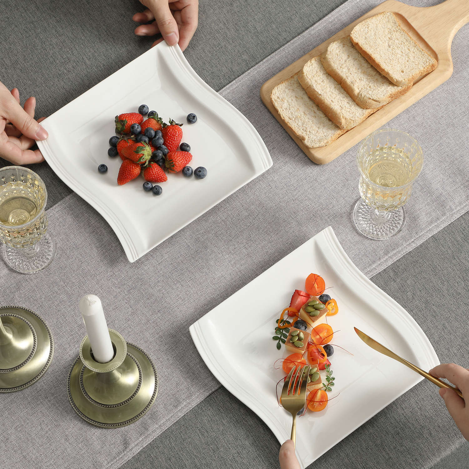 Restaurant-style dessert platter styling techniques for home presentation