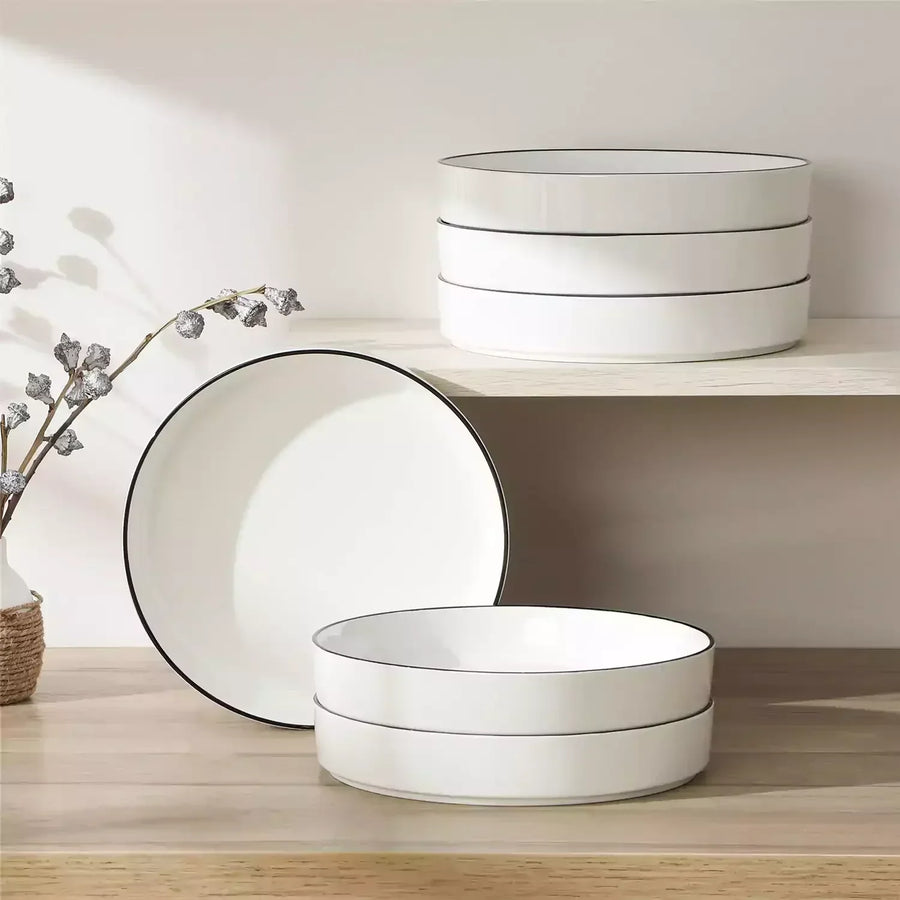 Lead-free dinnerware buying guide showing safe porcelain plates, bowls, and tableware to help choose non-toxic, durable dinnerware for everyday use.