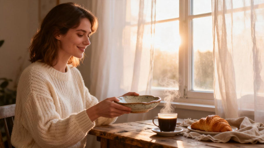 How Ceramic Dinnerware Temperature Shapes What You Taste