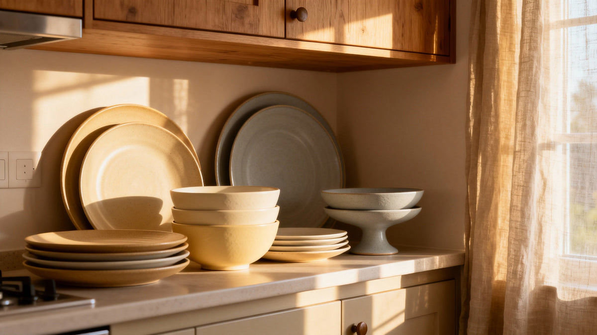 How Ceramic Plate Edge Design Affects Food Temperature Retention