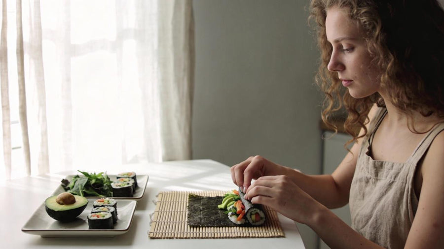 Plant-Based Rolled Sushi: Beyond Cucumber