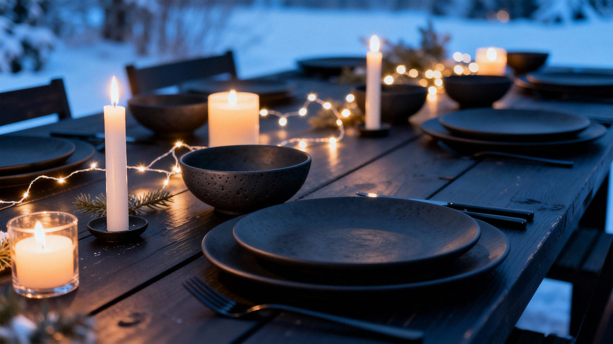 Arctic Light on the Table: Choosing Ceramic Colors that Make Winter Glow
