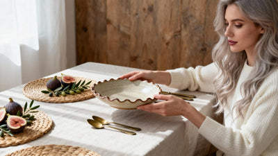 The Impact of Ceramic Plate Edge Shapes on Food Experience