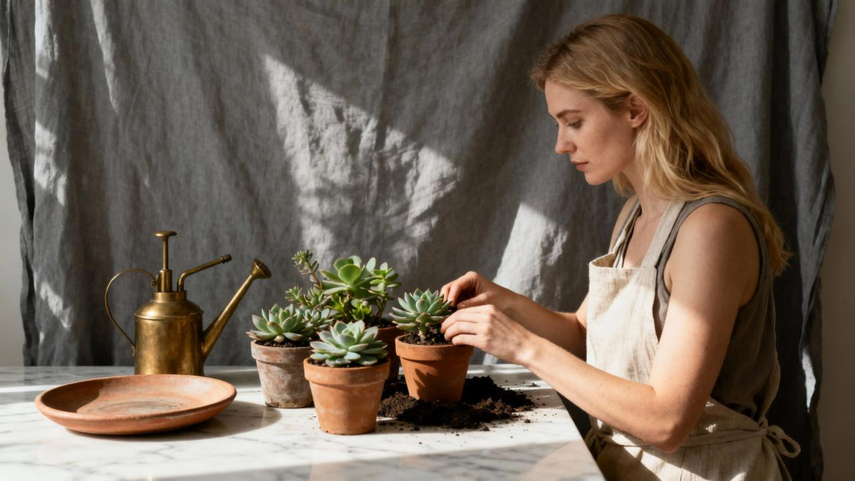 Advantages of Using Ceramic Plates for Succulent Drainage Management