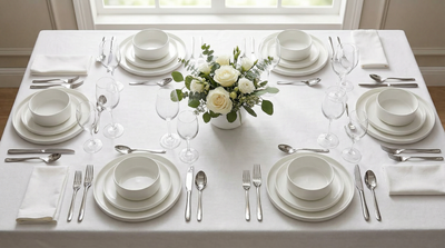 How to Create a Restaurant-Quality Table Setting at Home