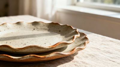 How Irregularities in Ceramic Plates Enhance Your Taste Experience