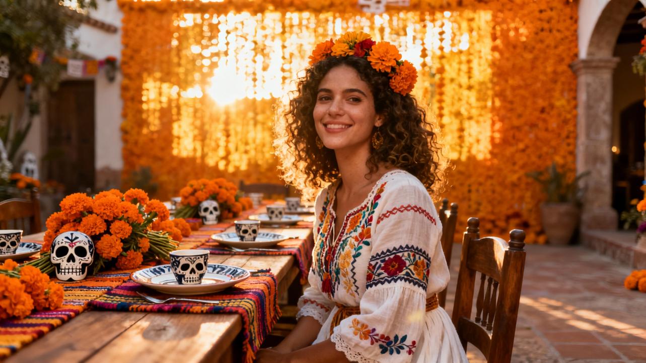 Exploring the Color Significance of Day of the Dead Skull Tableware