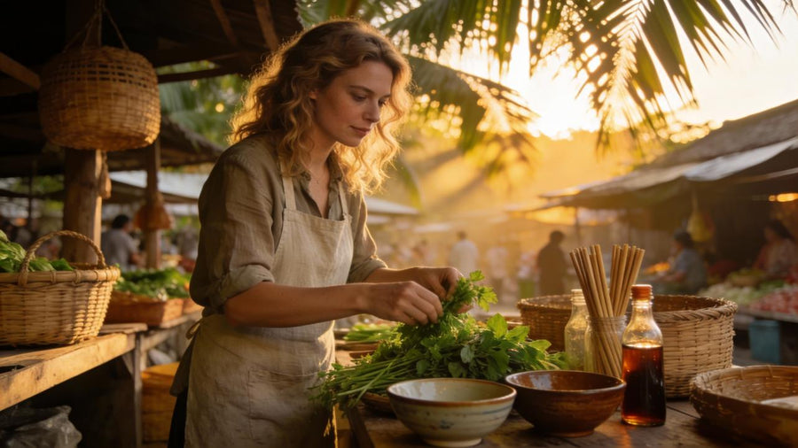 Vegan Rice Noodles: Replacing Fish Sauce Successfully