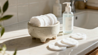 Ceramic Cups for Cotton Pads: The Storage Upgrade Your Vanity Deserves