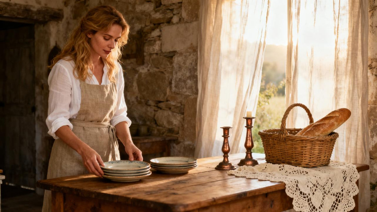How Antique Aesthetics Enhance Functional Ceramic Tableware
