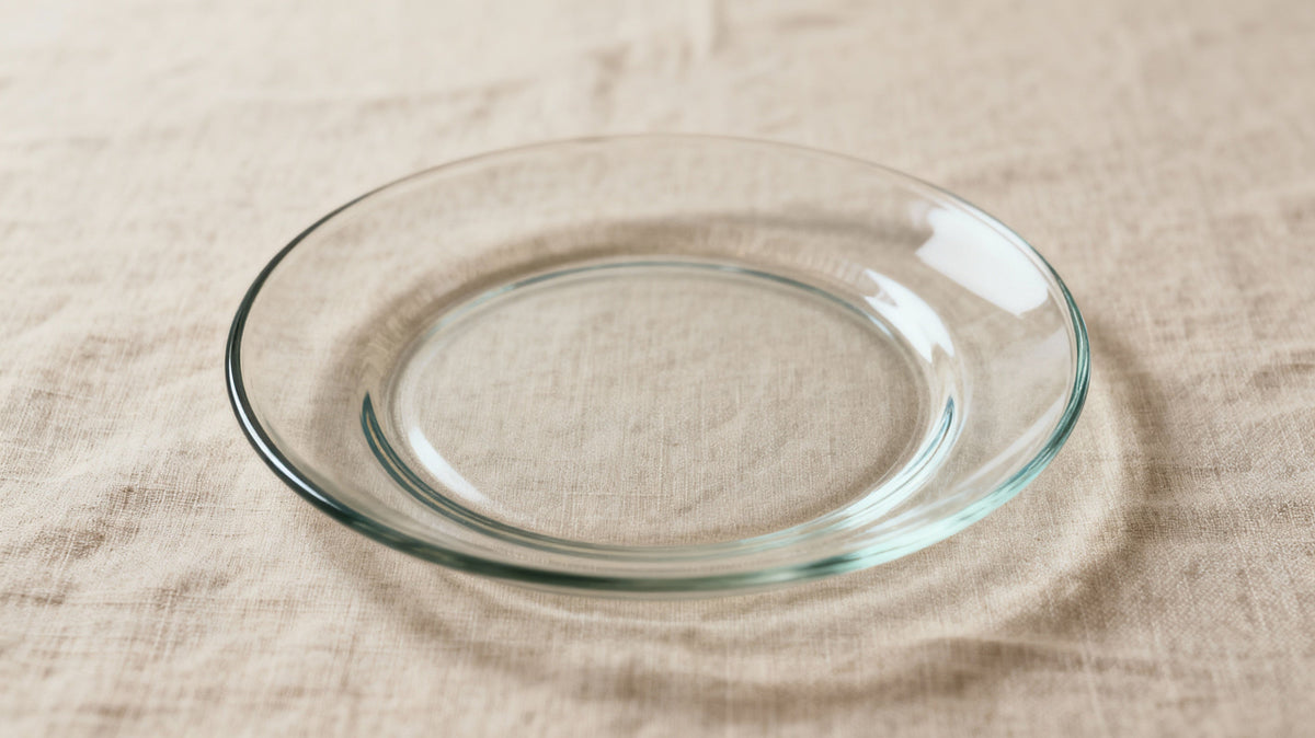 The Historical Failure of Clear Tableware in Dining Culture