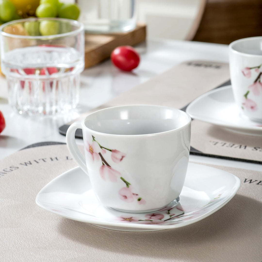 Annie 30-Piece Square Dinnerware Set for 6 | MALACASA