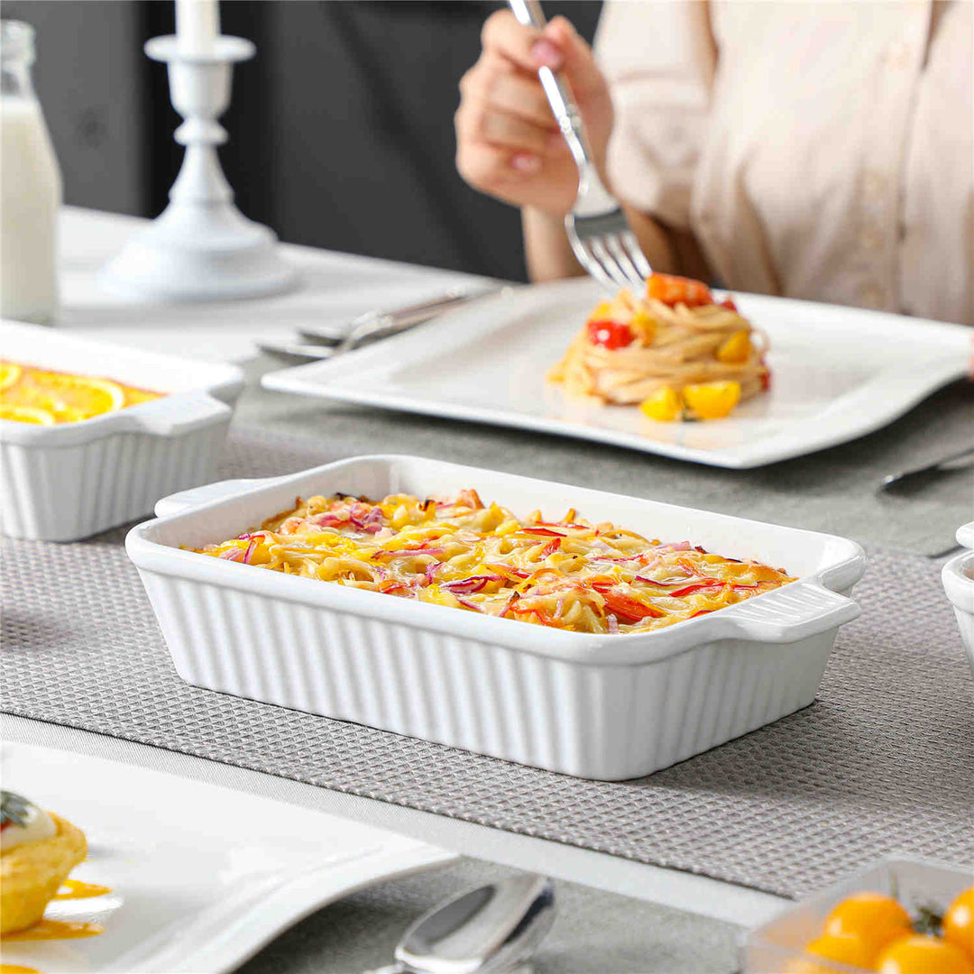 Baking Dish Corningware Piece Casserole Set SET OF 4- CORNING WARE