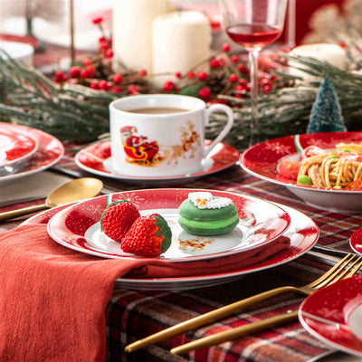 Christmasdeer 60 Piece Dinnerware Set