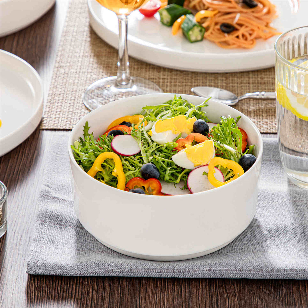 Leah 16-Piece Porcelain Dinnerware Set | Service for 4