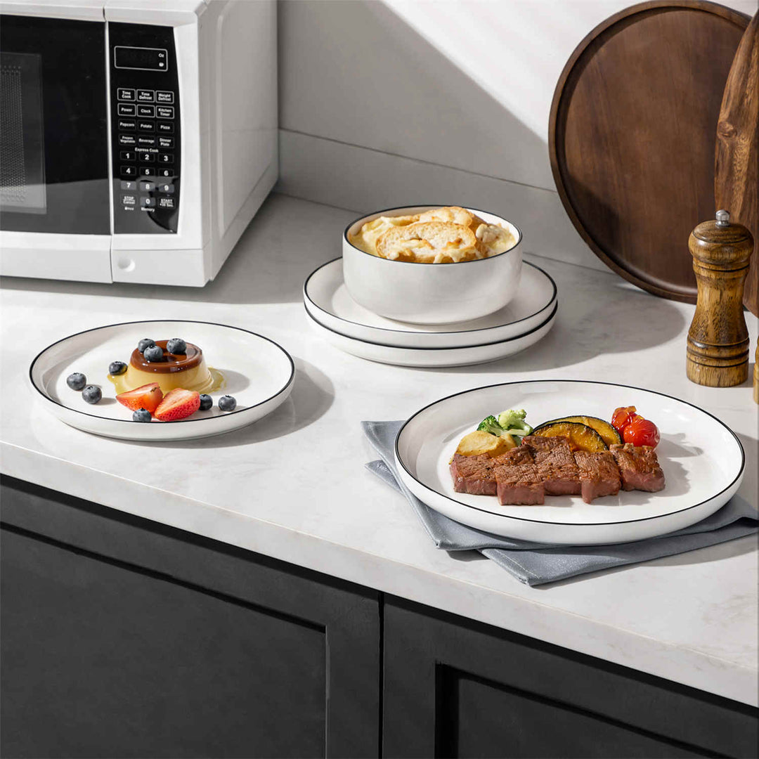 Set Di 6 Portauova In Porcellana – Colore Grigio, Con 6 Cucchiai – Lavabili In Lavastoviglie, Regalo Ideale Per Pasqua - 4