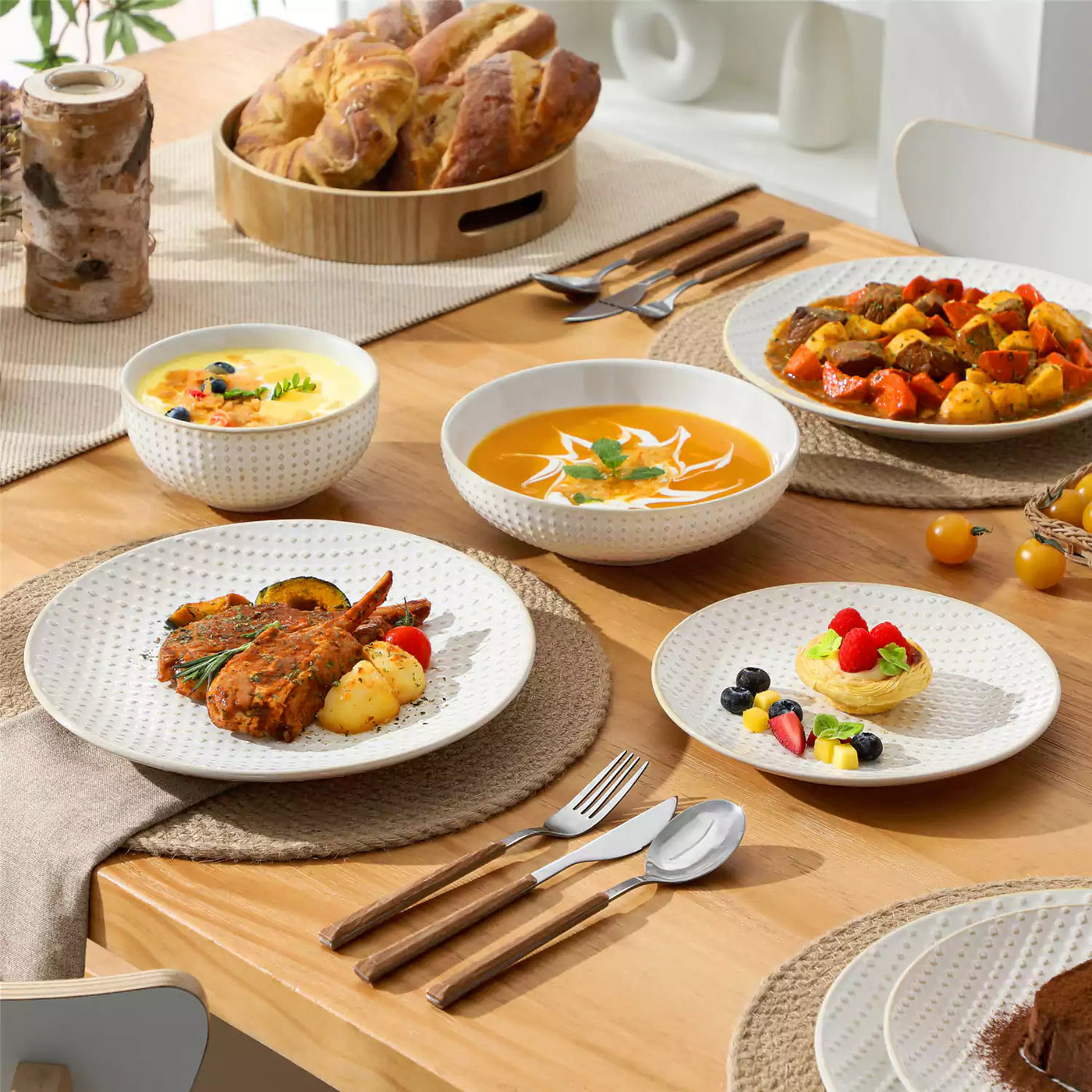 Amazon White Basics Dinner Set Ceramic Dinner Best Dinner Plates