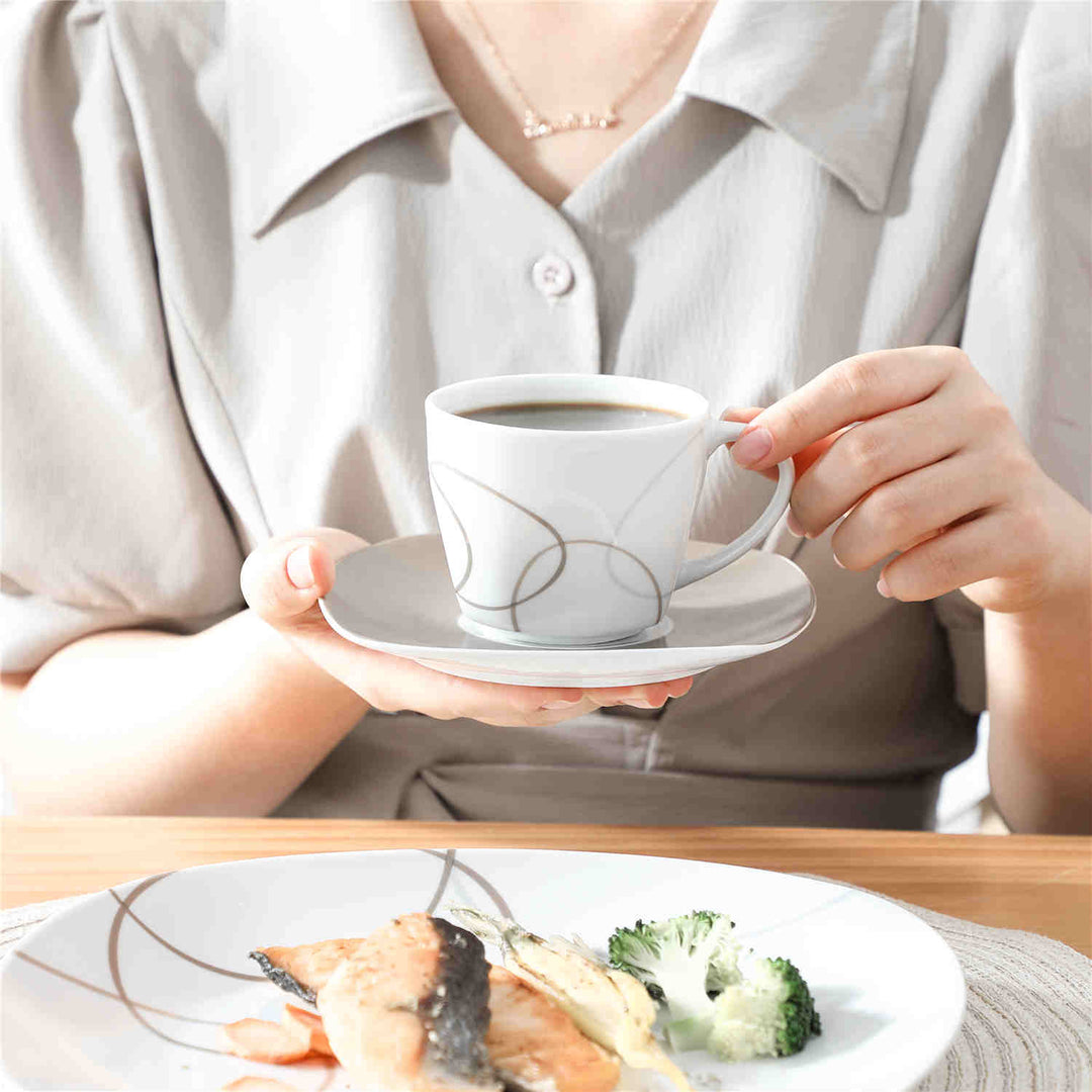 MALACASA Nikita 30 Piece Dinnerware Set
