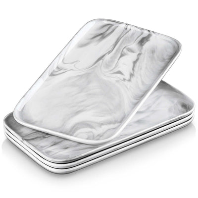 Marble Grey Serving Platters Set of 4