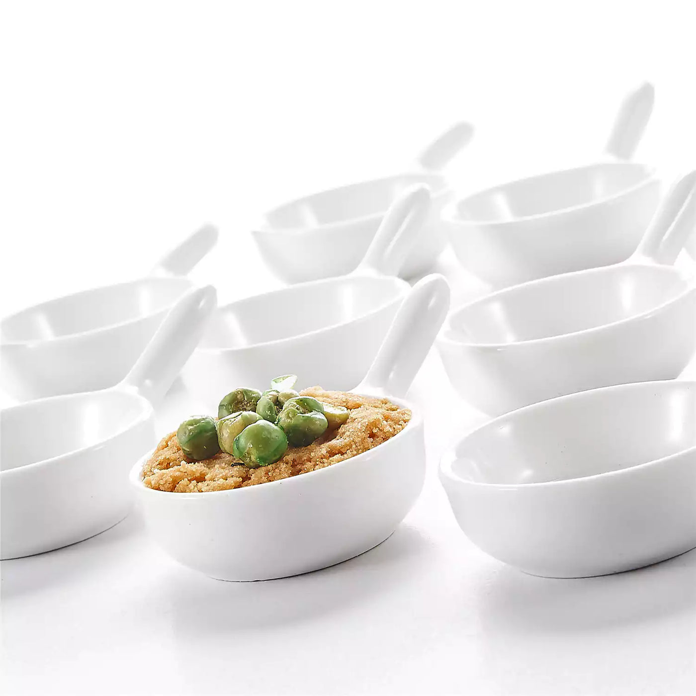 Spoon-Shaped Ramekin Dishes Set of 12