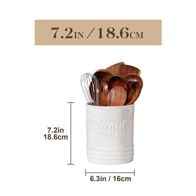 Pentola per utensili bianca