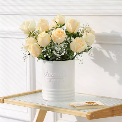 Pentola per utensili bianca