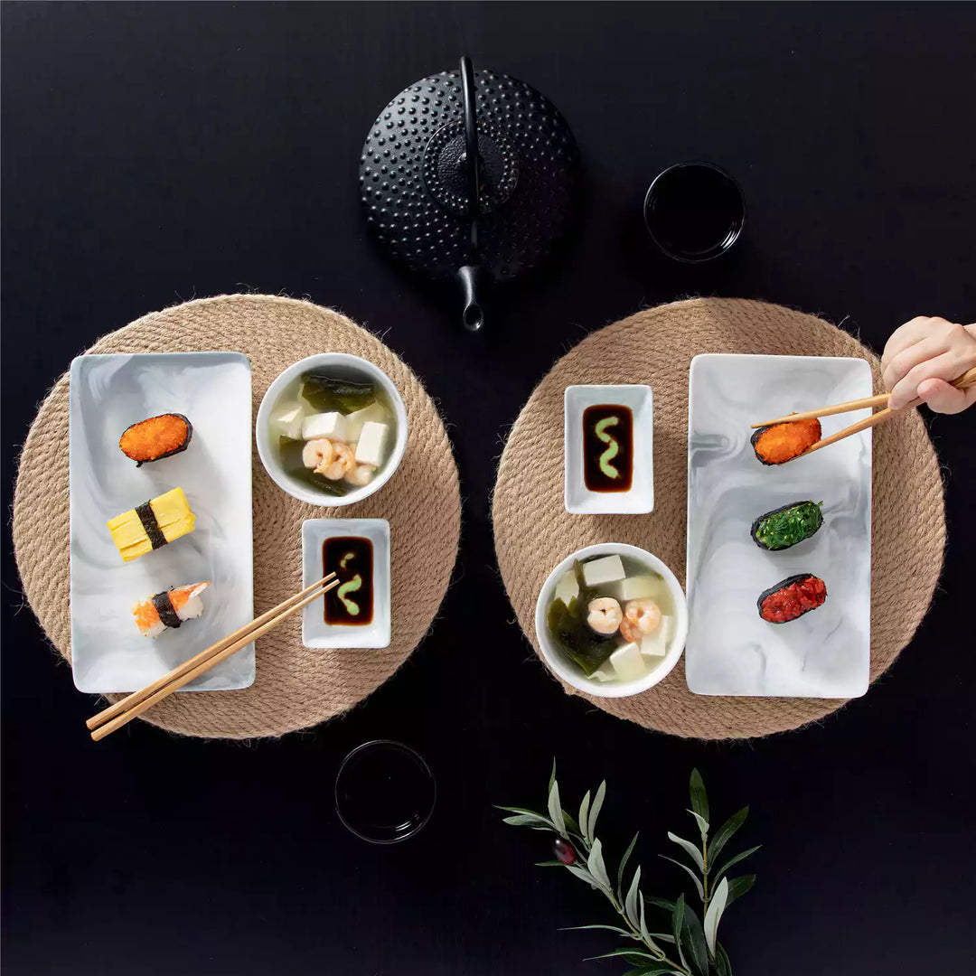 Piattini Salse Sushi 10 Cm Set 10 Mini Piatti Da Portata In Acciaio Inox Da 10,2 Cm - Per Salse, Sushi, Condimenti Accessori Cucina Inox