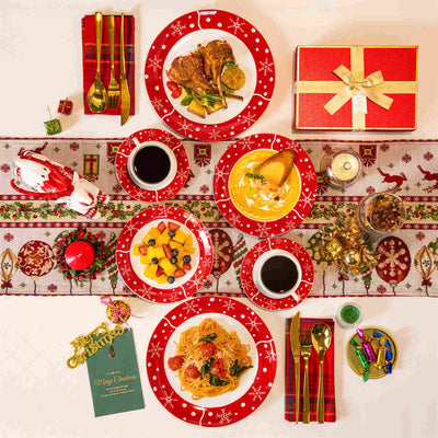 Santaclaus 30 Piece Dinnerware Set