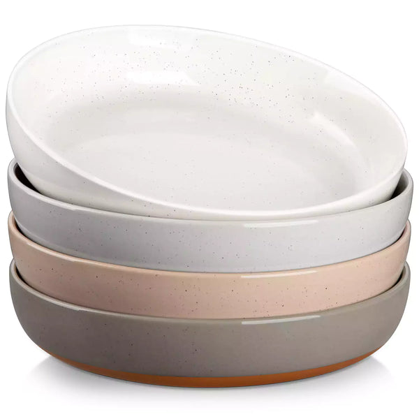 Tara Multicolor Pasta Bowls Set of 4