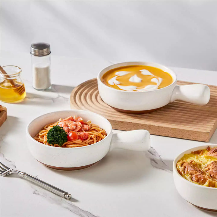 Tara Stoneware Soup Bowl | 23oz Oven & Dishwasher Safe