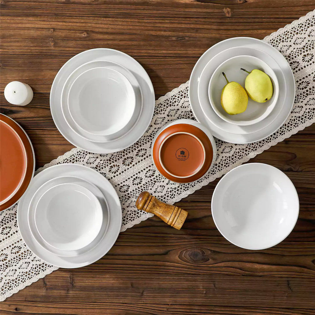 ZORA 24-Piece Stoneware Dinnerware Set | Service for 6