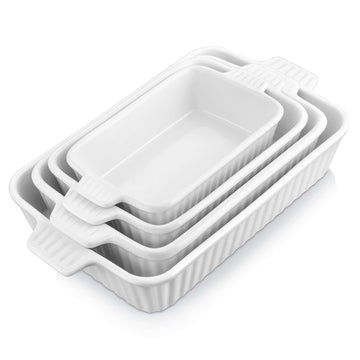 Bakeware Set White Baking Dishes