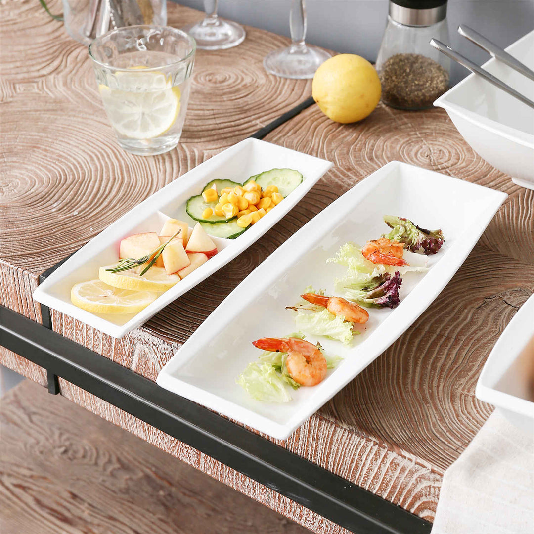 MamboCat Set di 2 piatti per pizza, bianco, 30,5 cm, per 2 persone, grandi piatti per pizza in porcellana, per pizze o per preparare, piatti XL MamboCat Set di 2 piatti per pizza, bianco, 30,5 cm, per 2 persone, grandi piatti per pizza in porcellana, per pizze o per preparare, piatti XL