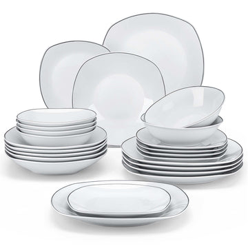 24 Piece Dinnerware Set for 6